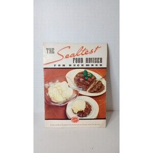 Vintage 1936 Sealtest Food Advisor December Cookbook - Classic Recipes & Tips